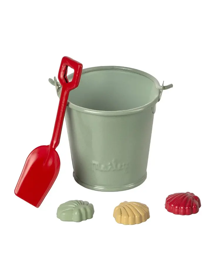 Maileg Maileg Beach Set Shovel, Bucket & Shells