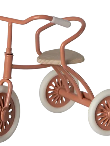 Maileg Maileg Abri à Tricycle, Mouse - Coral