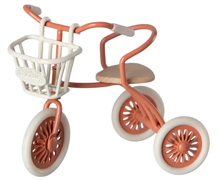 Maileg Maileg Tricycle Basket, Mouse