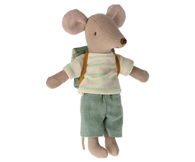 Maileg Maileg Tricycle Mouse, Big Brother Mint