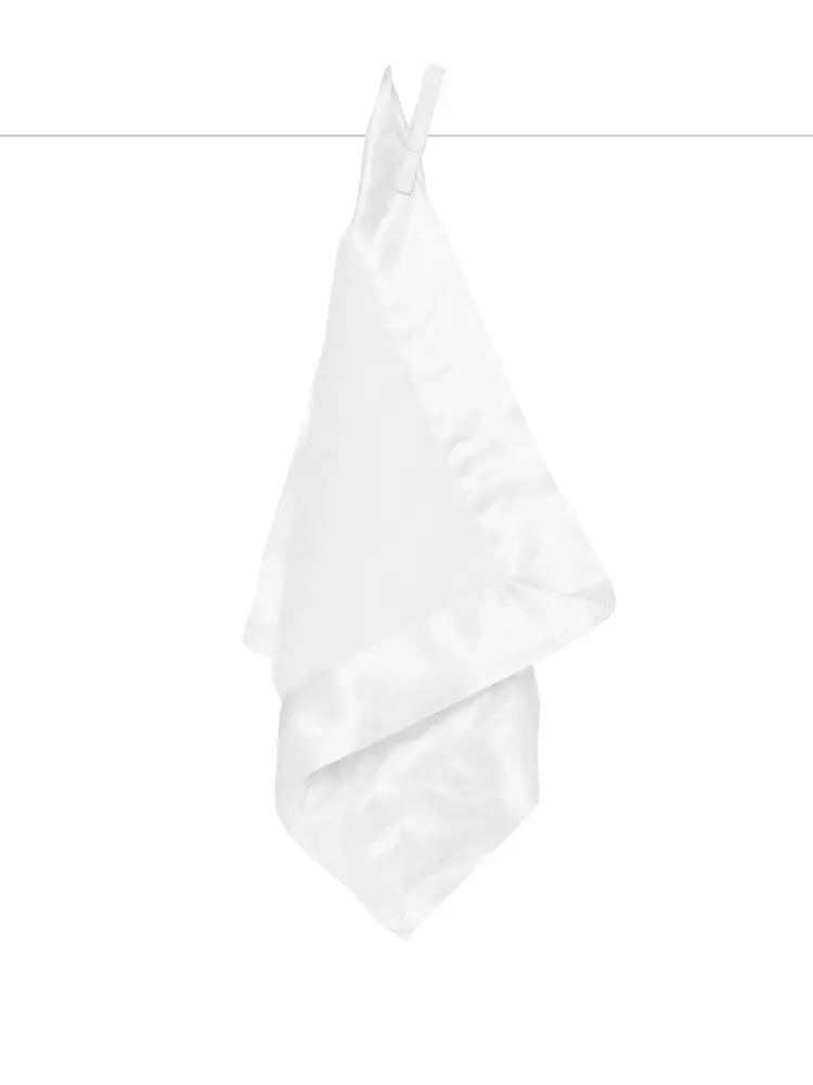 Little Giraffe Baby Chenille Satin Blanky