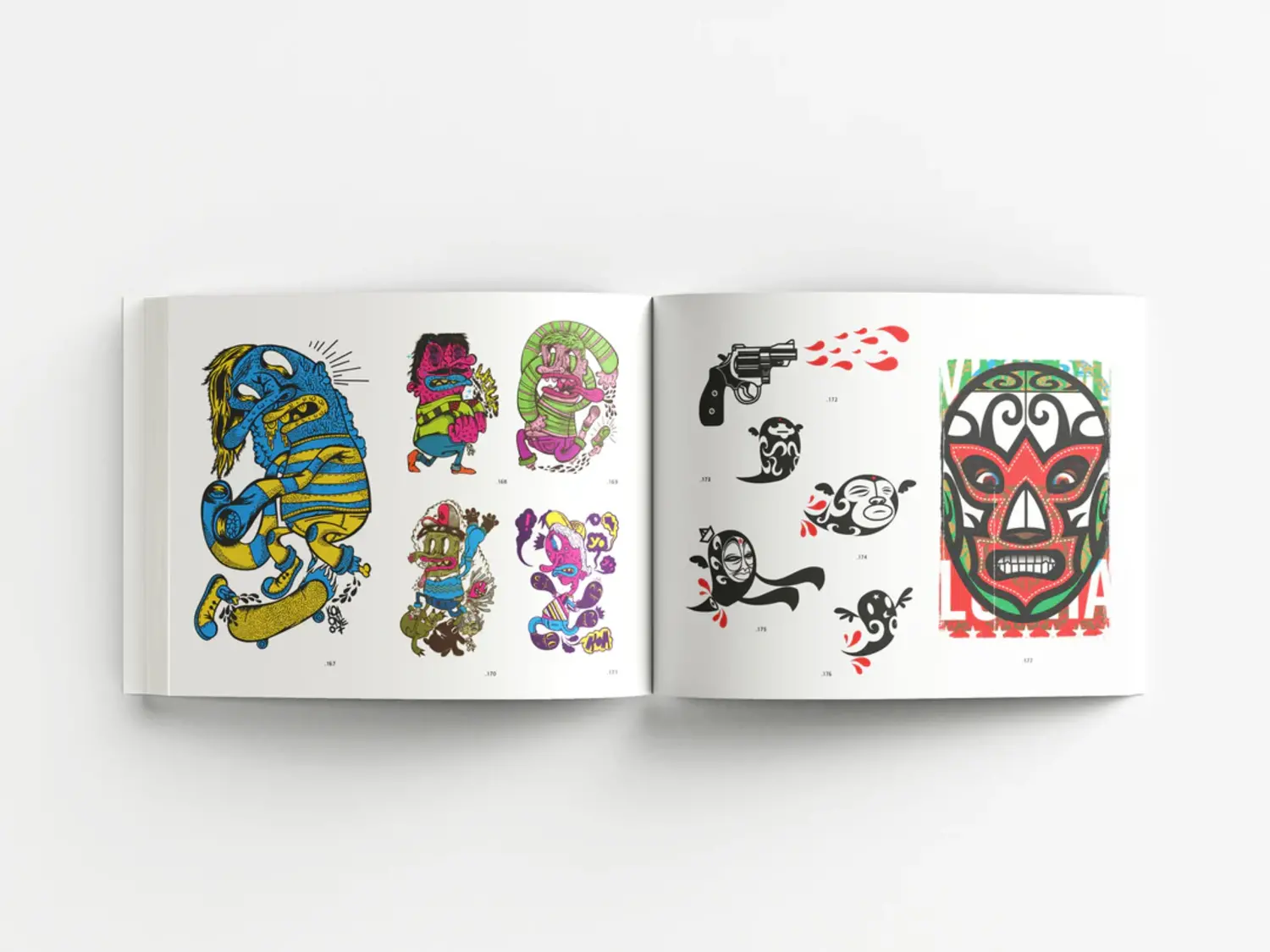 Stickerbomb 1 (Pink) - Yellow Turtle