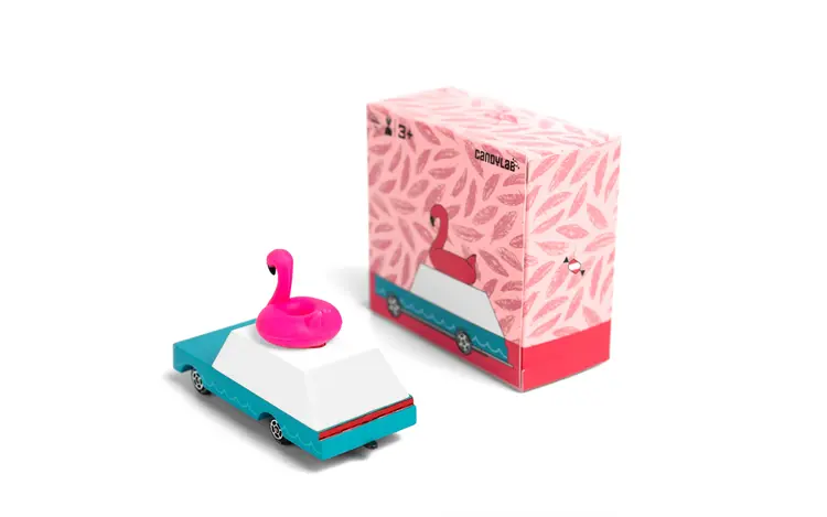 Candylab Toys Candylab Toys Flamingo Wagon