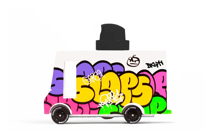Candylab Toys Candylab Toys Graffiti - BLACK