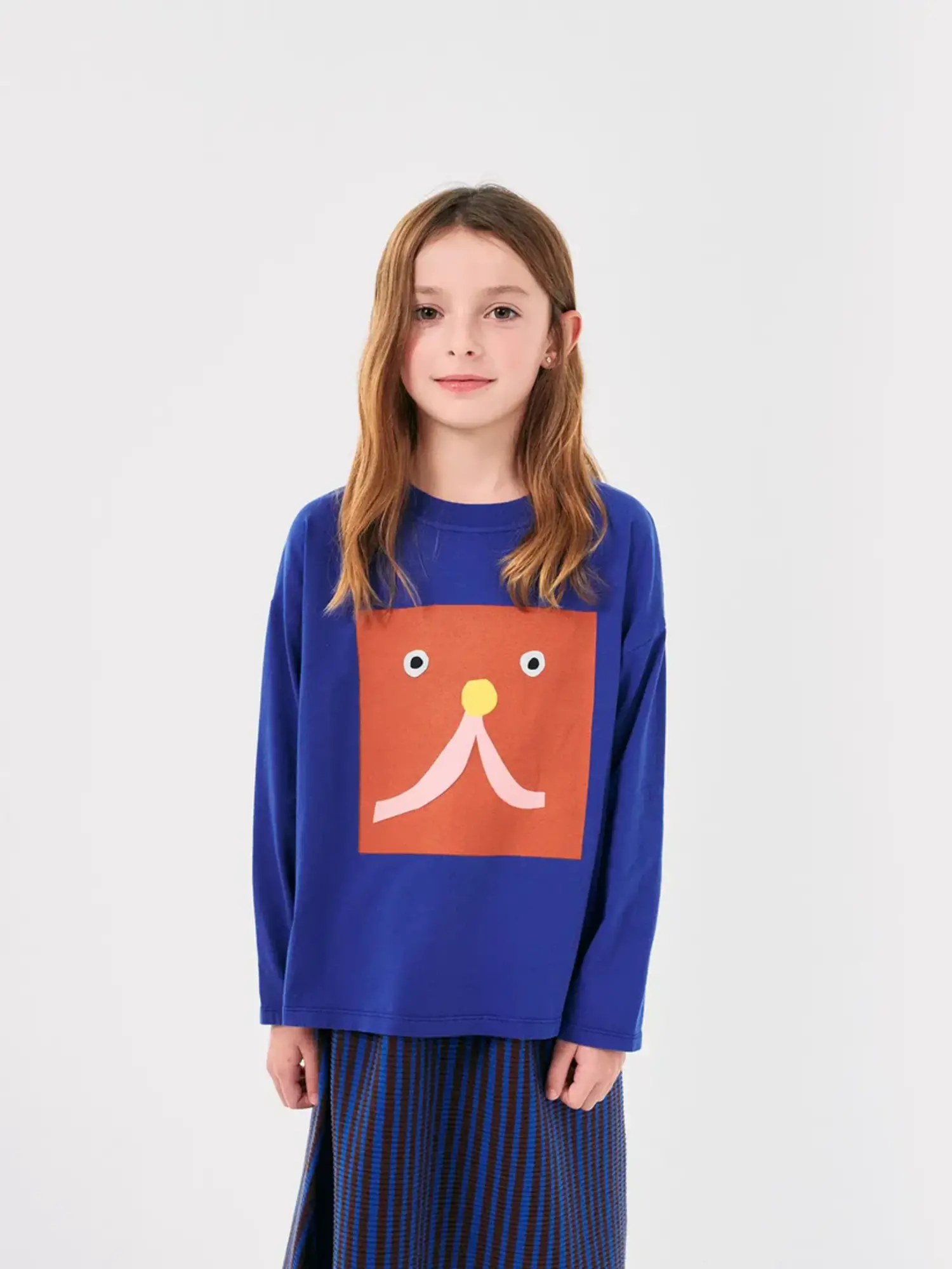 Bobo Choses Kids T-Shirt - Funny Face - Yellow Turtle