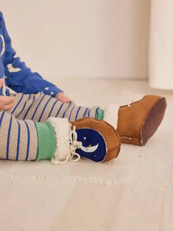 Bobo Choses Bobo Choses Beneath The Moon Baby Booties