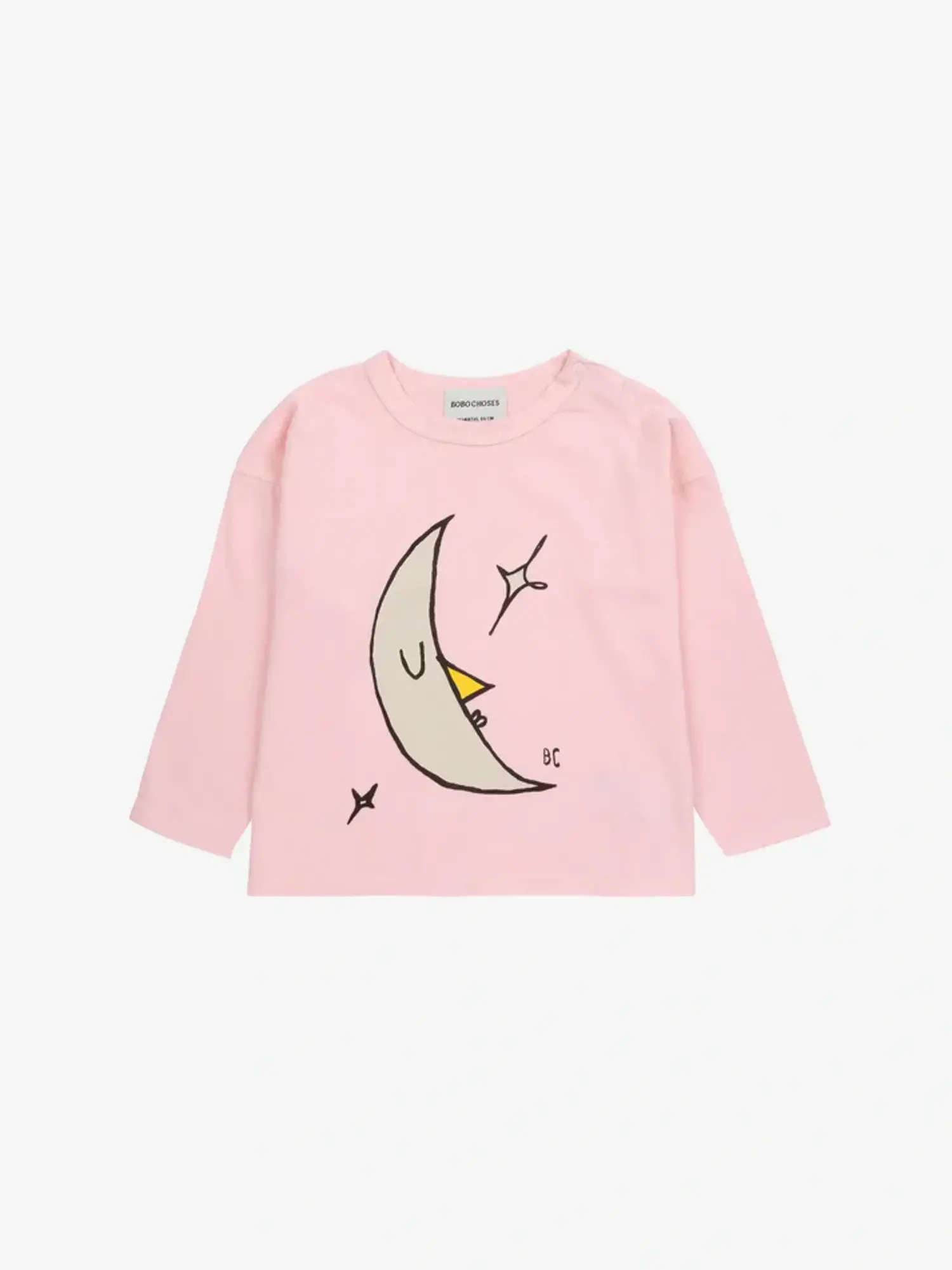 Bobo Choses Beneath The Moon Baby T-Shirt - Yellow Turtle