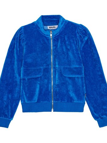 Molo Molo Jr Malika Zip Cardigan - Lapis Blue