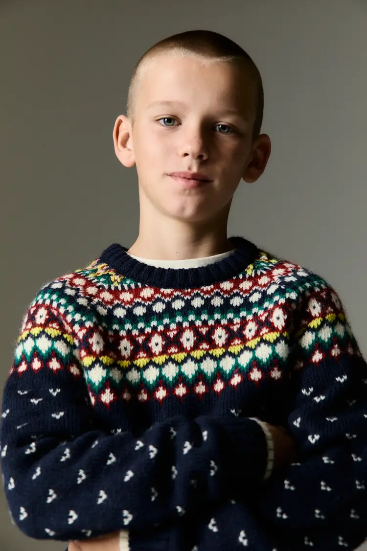 The New Society Kids Aspen Jumper