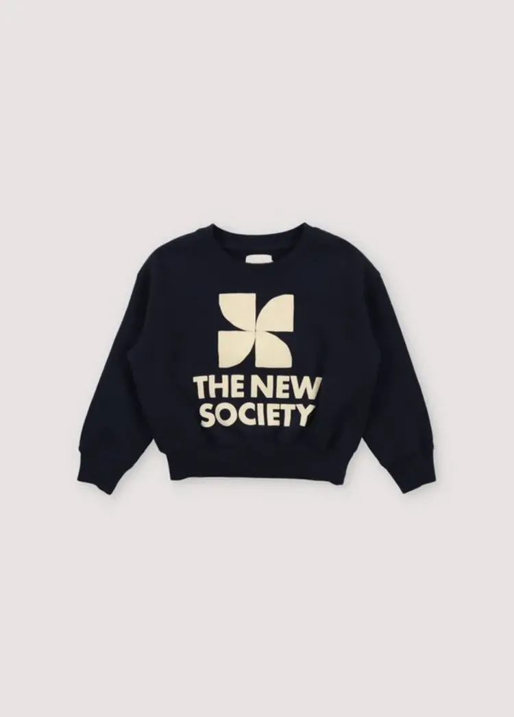 The New Society Space Sweater - Navy