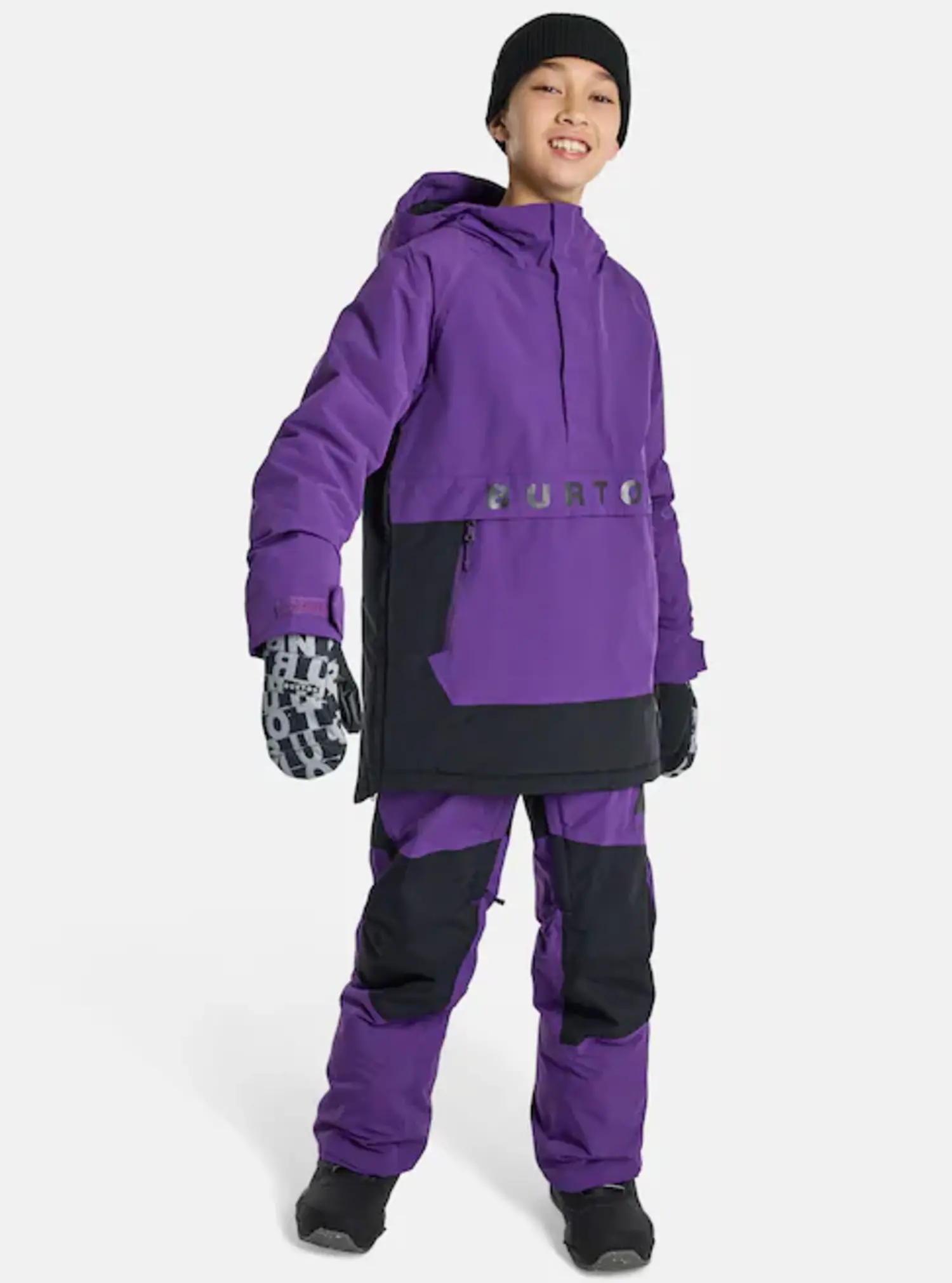 Burton Kids Frostner 2L Anorak - Yellow Turtle