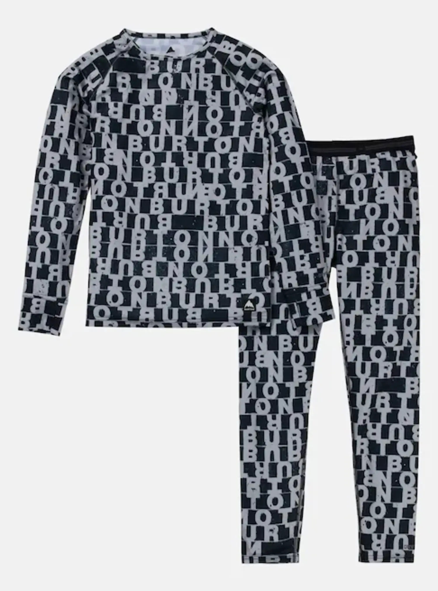 Burton Kids Lightweight Base Layer Set - Yellow Turtle