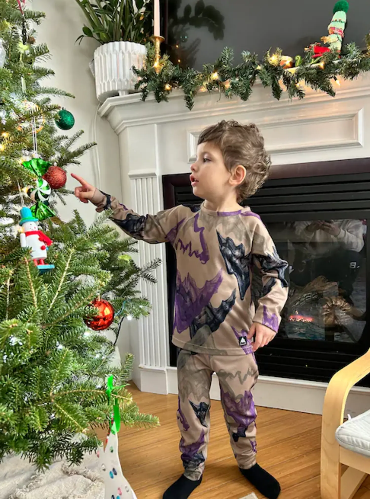 Burton Toddler Lightweight Base Layer Set - Yellow Turtle