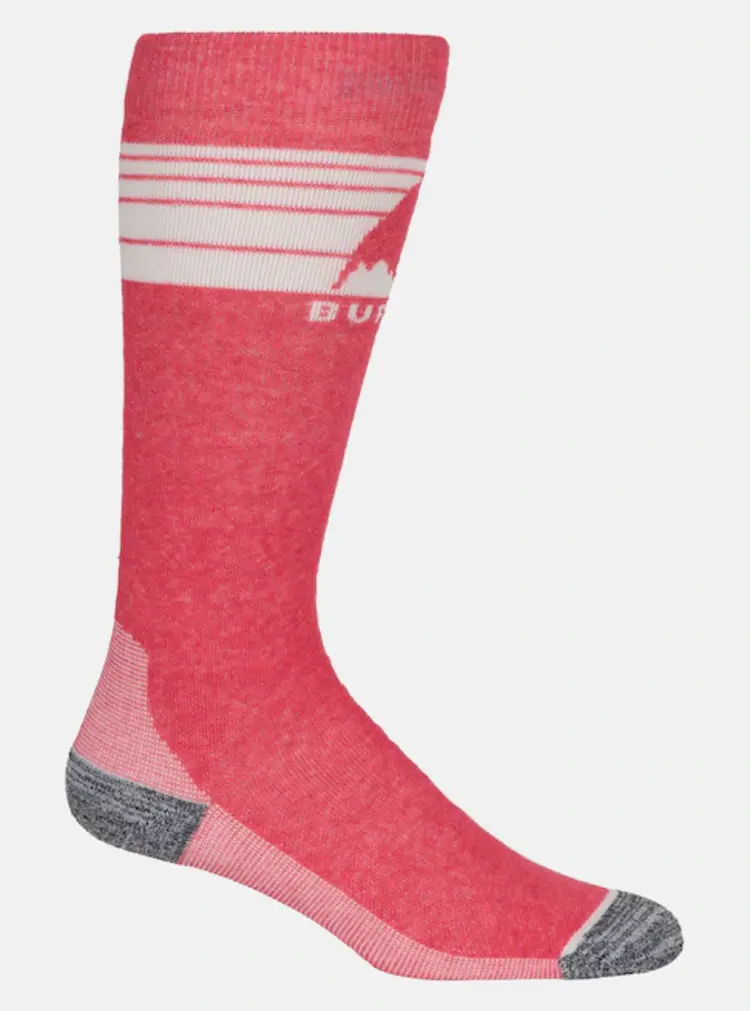 Burton Burton Women Emblem Midweight Socks- Peach Echo