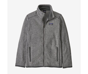 Patagonia Kids Better Sweater Jacket - SGRY - Yellow Turtle