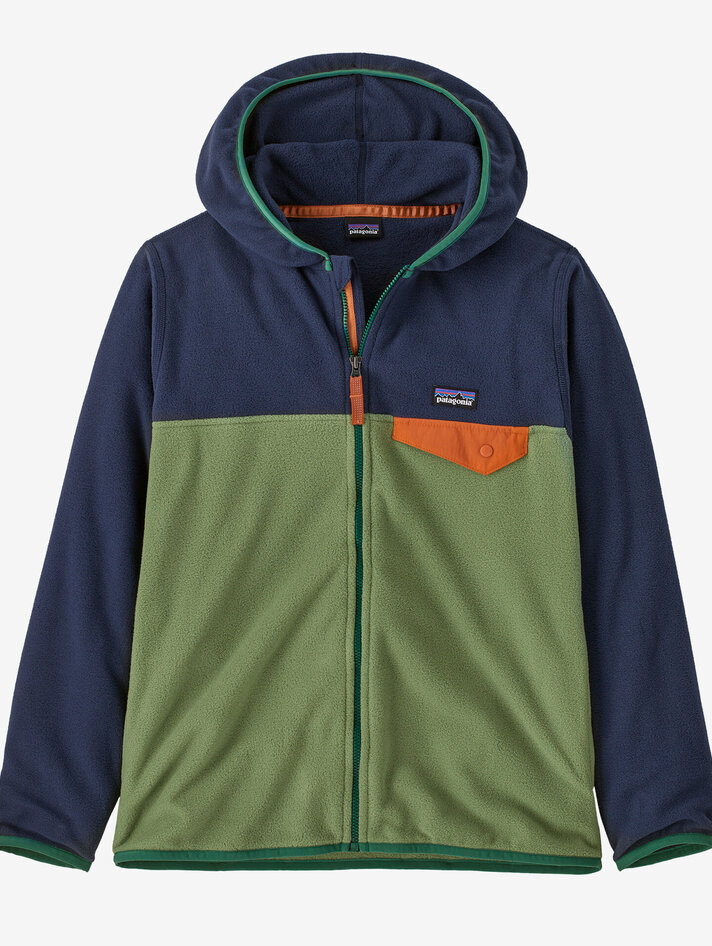 Patagonia Kids' Microdini 1/2-Zip Fleece Pullover - ABNB - Yellow