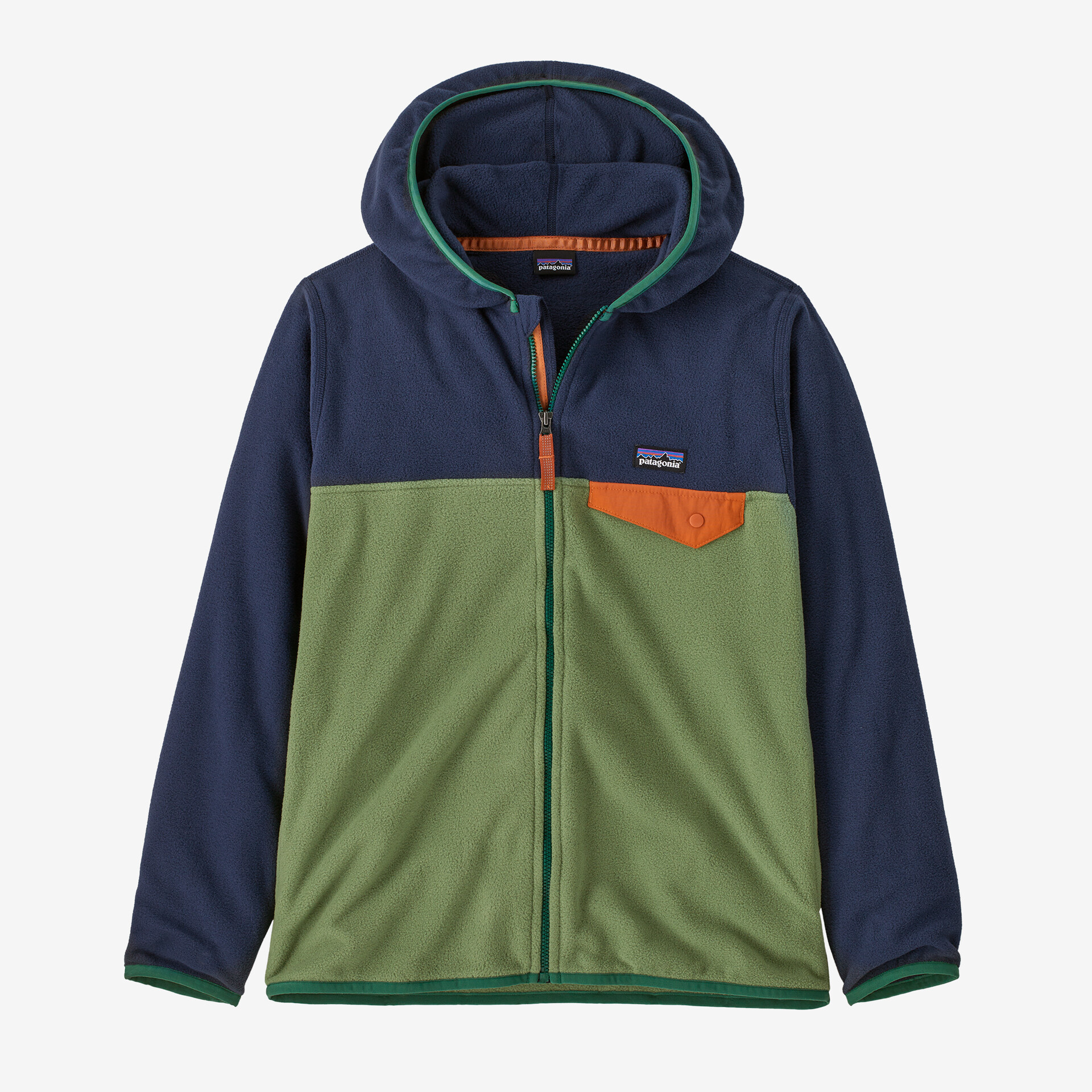 Patagonia Kids Micro D® Snap-T® Fleece Jacket - Yellow Turtle