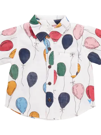 Blue Rooster (Pink Chicken) Blue Rooster Boys Jack Shirt - Balloon Bunches