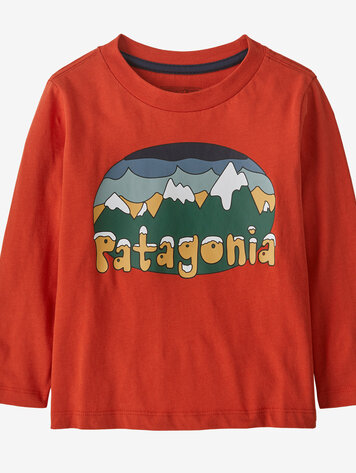 Patagonia Patagonia Baby Long-Sleeved Fitz Roy Flurries T-Shirt