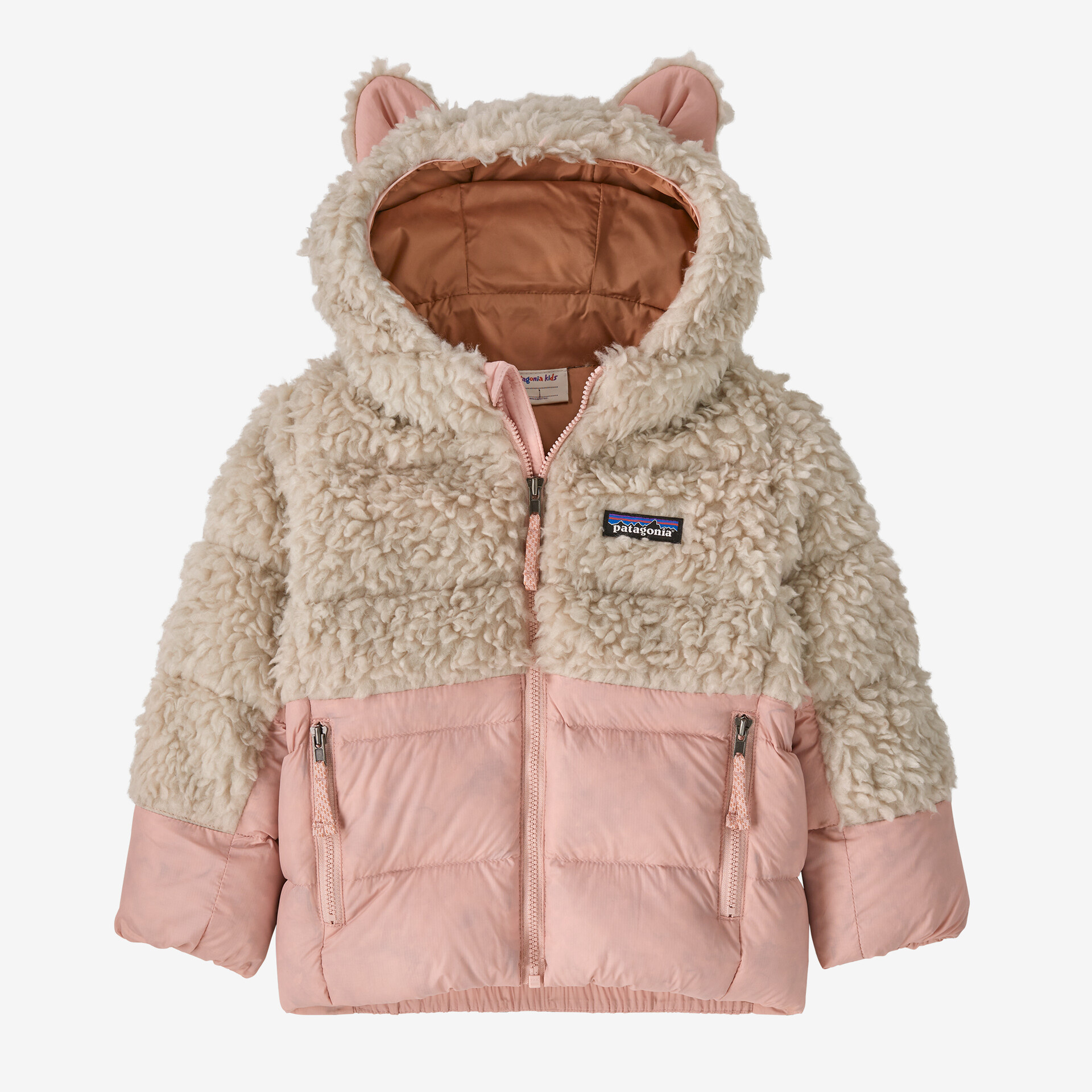 Patagonia Baby Hi-Loft Furry Friends Jacket - Yellow Turtle