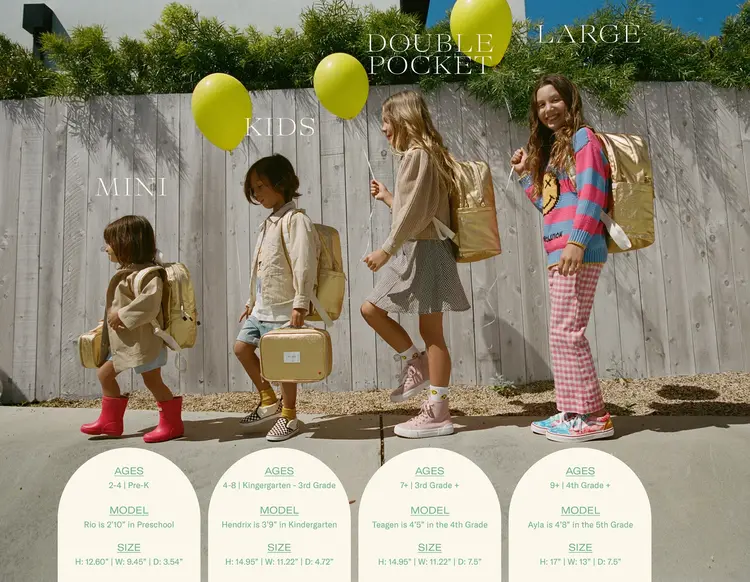 STATE STATE Kane Kids Double Pocket Backpack