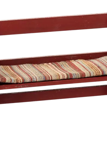 Maileg Maileg Bench, Mouse - Red