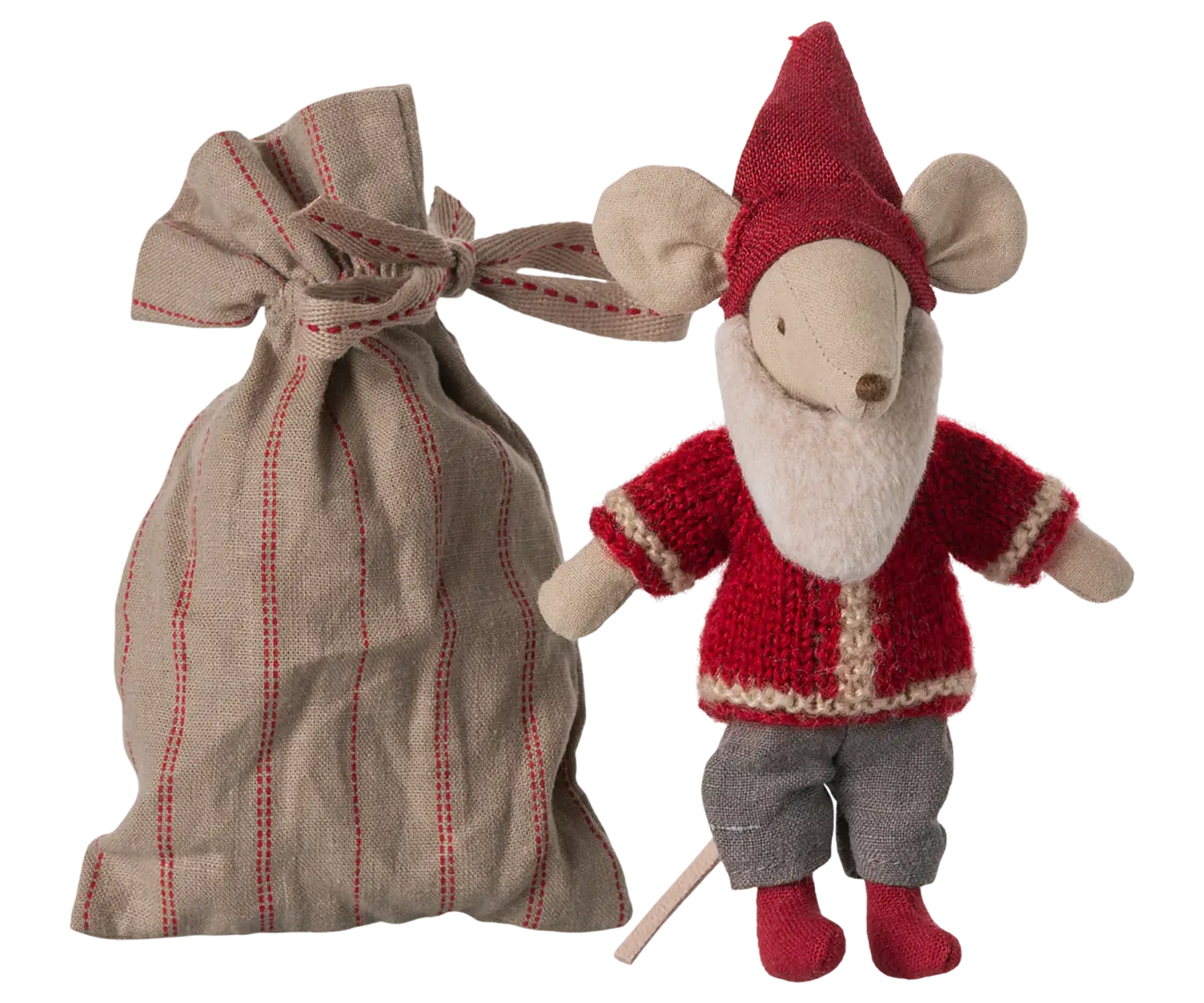 Maileg サンタマウス Maileg Santa Mouse - Yellow Turtle