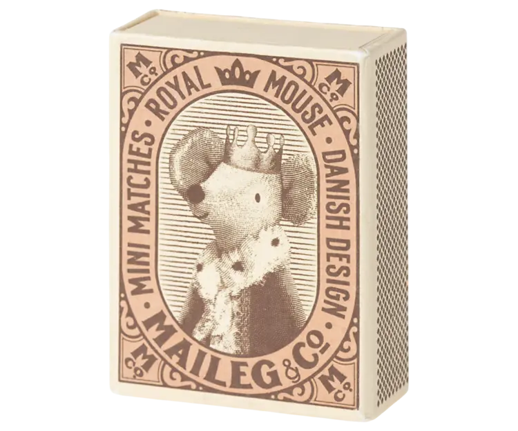 Maileg Maileg Sleepy Wakey, Baby Mouse - Rose