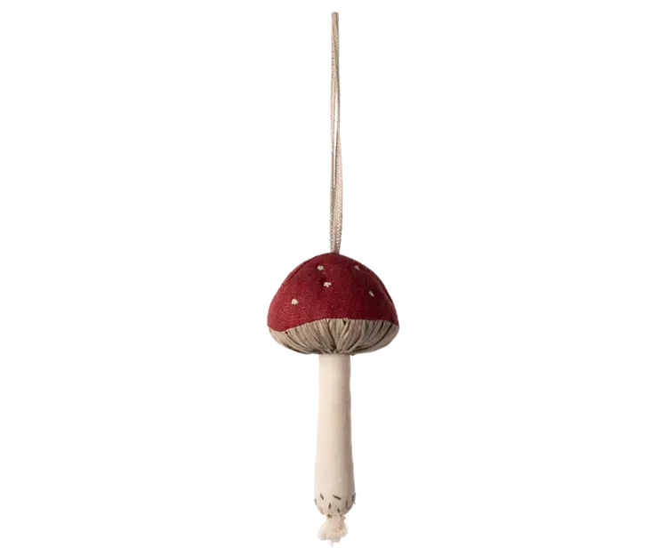 Maileg Maileg Mushroom Ornament - Red