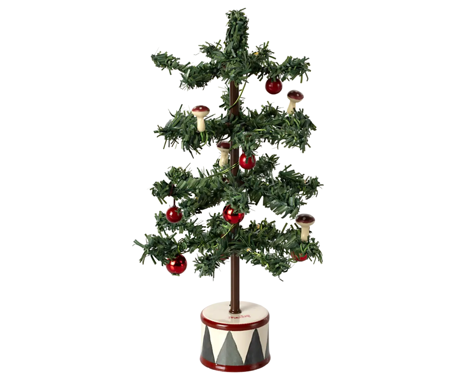 Maileg Christmas Tree, Mouse - Yellow Turtle