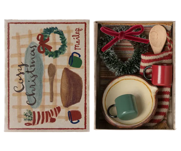 Maileg Maileg Cozy Christmas Set, Mouse