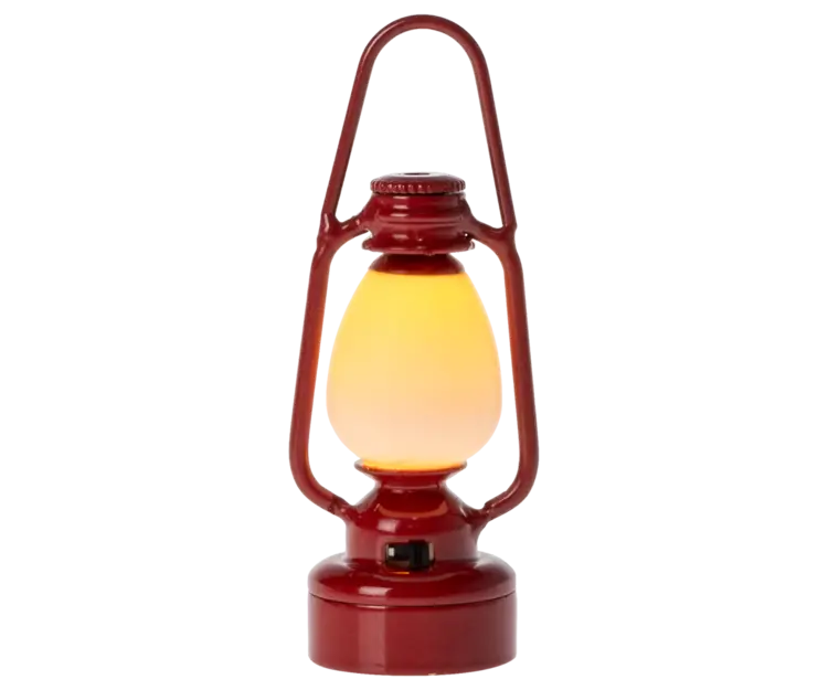Maileg Maileg Vintage Lantern, Mouse - Red