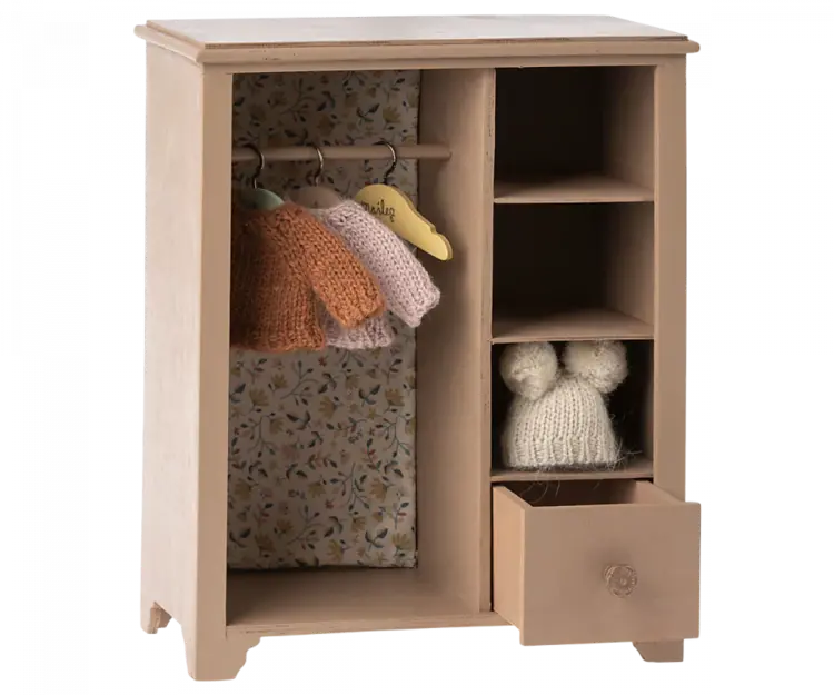Maileg Maileg  Large Wardrobe- Powder