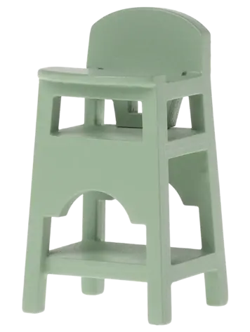 Maileg Maileg High Chair, Mouse - Mint
