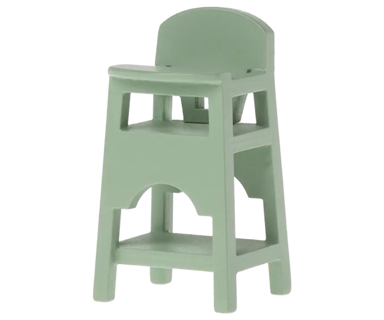 Maileg Maileg High Chair, Mouse - Mint
