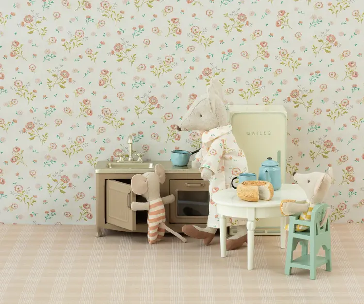 Maileg Maileg High Chair, Mouse - Mint