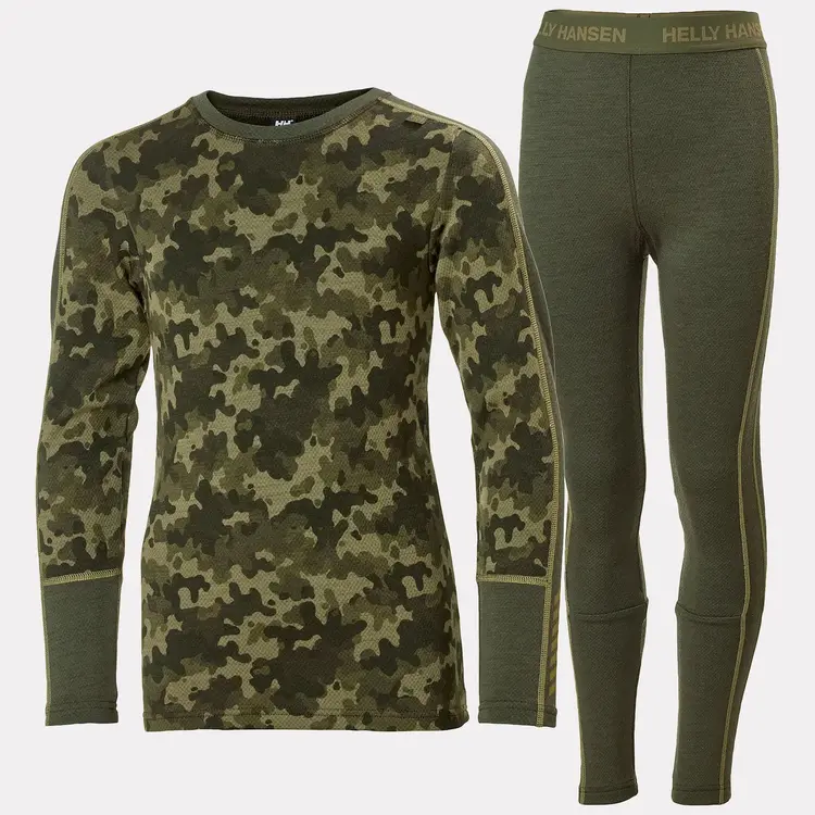 Helly Hansen Helly Hansen Jr Graphic LIFA® Merino Base Layer Set