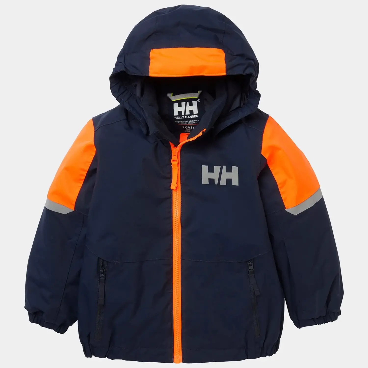 Helly Hansen Kids Rider 2.0 Insulated Ski Jacket - Yellow Turtle
