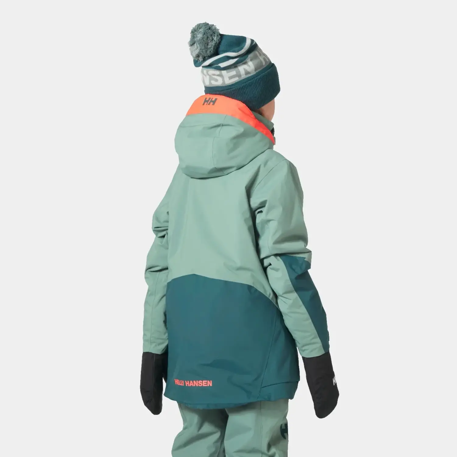 Helly Hansen Jr Stellar Ski Jacket- Cactus - Yellow Turtle