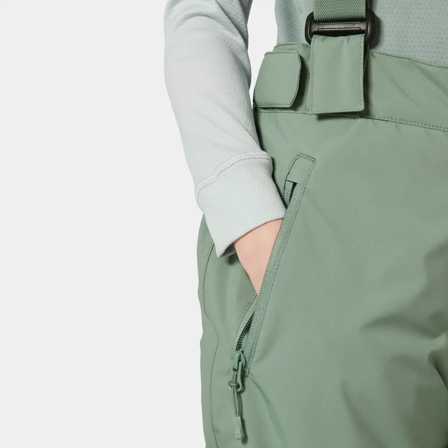 Helly Hansen Jr No Limits 2.0 Pants- Cactus - Yellow Turtle