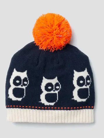 Namuk Namuk Kids Logo Beanie - NAVY