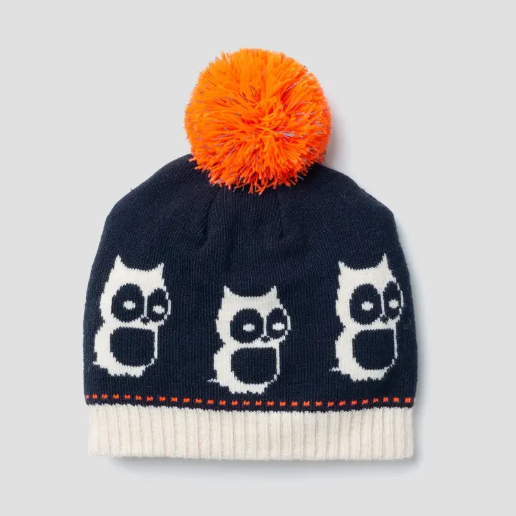 Namuk Namuk Kids Logo Beanie - NAVY