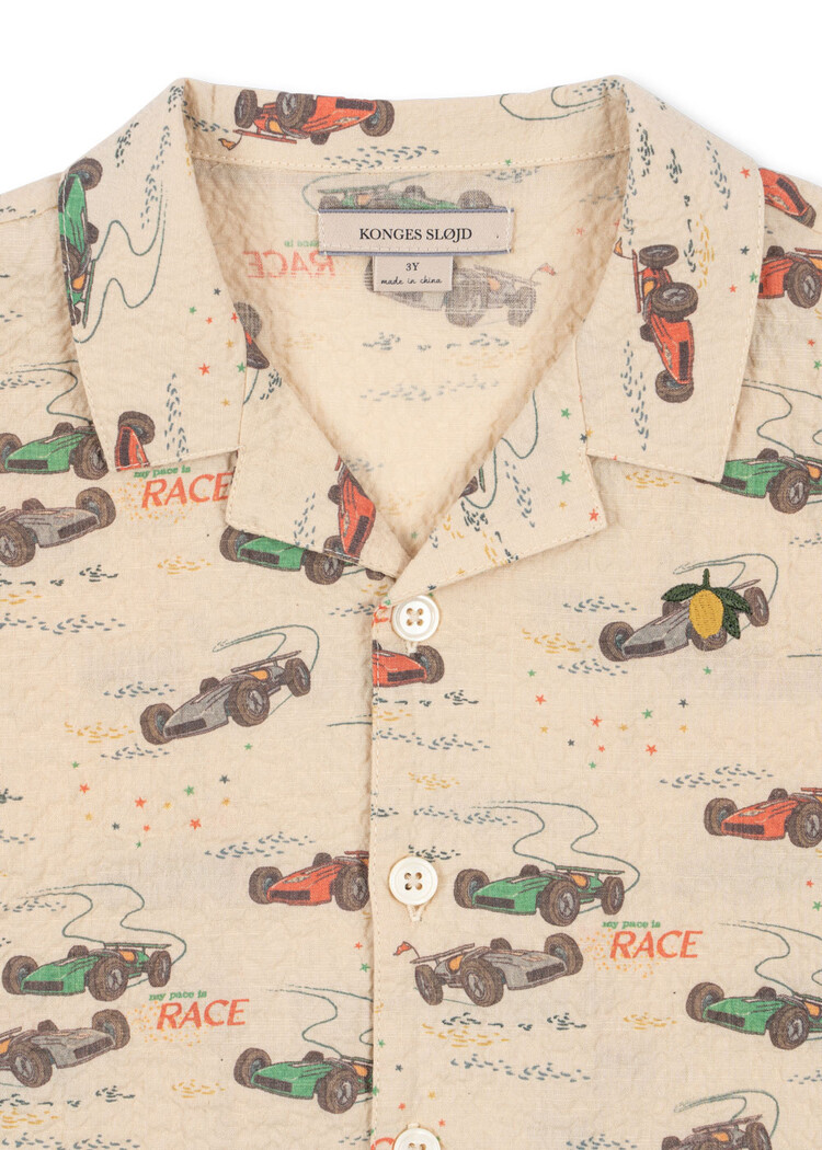 Konges Sløjd Konges Sløjd Elliot Short Sleeve Shirt - Grand Prix