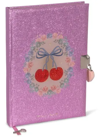 Konges Sløjd Konges Sløjd  My Little Diary - Cherry Glitter