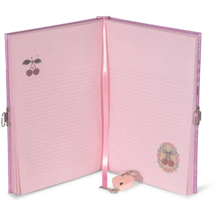 Konges Sløjd Konges Sløjd  My Little Diary - Cherry Glitter