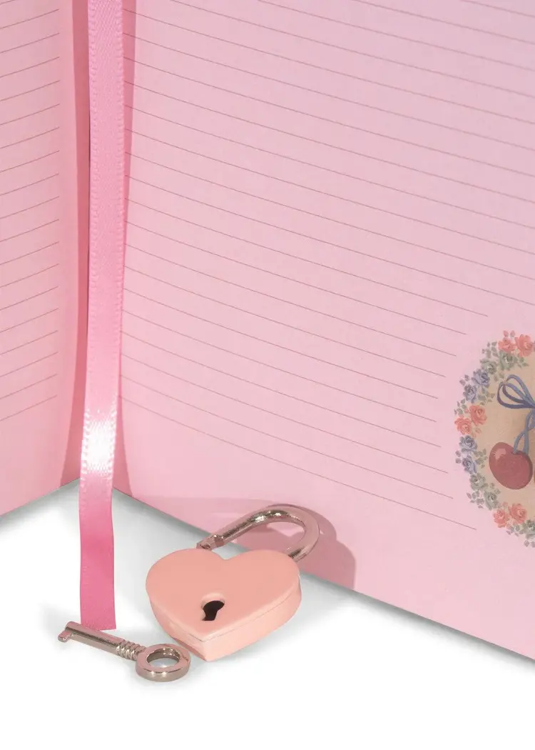 Konges Sløjd Konges Sløjd  My Little Diary - Cherry Glitter