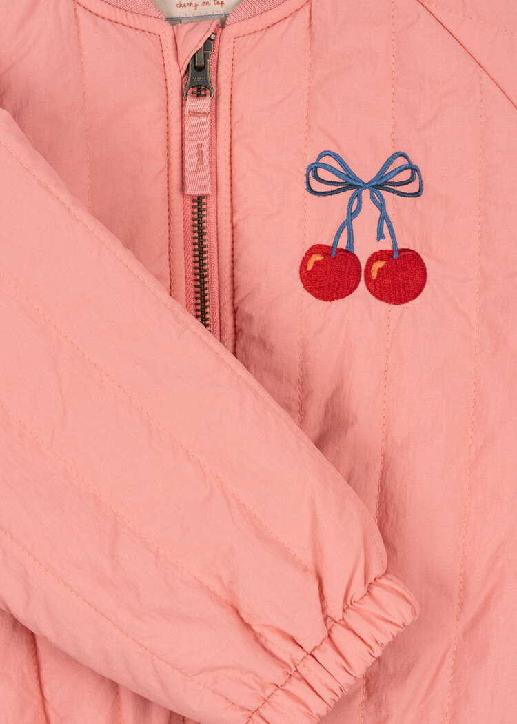 Konges Sløjd Konges Sløjd Juno Bomber Jacket - Strawberry Ice