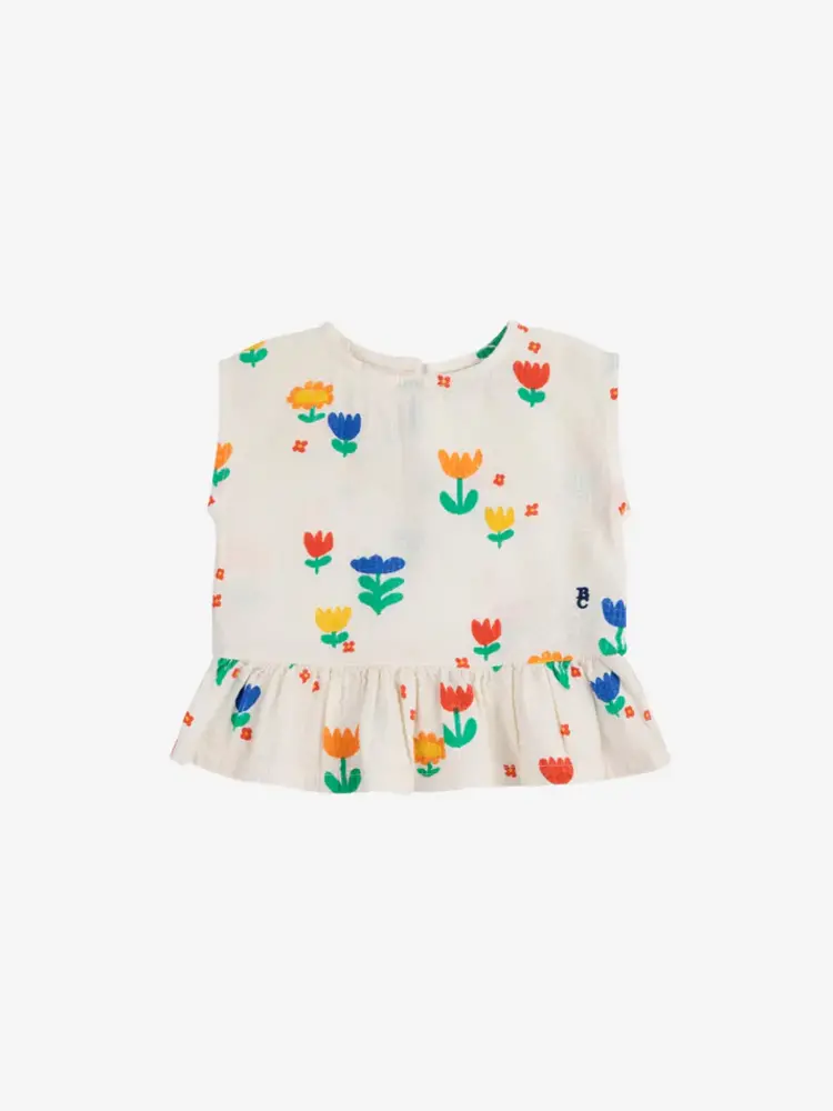 Bobo Choses Bobo Choses Baby Garden Party All Over Woven Blouse