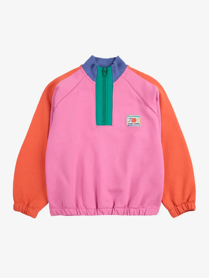 Multicolor Stripes terry cloth sweatshirt for Children