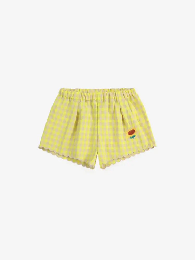 Bobo Choses Bobo Choses Baby Vichy Ruffle Woven Shorts